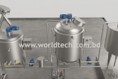 Invert Syrup Processing tank system